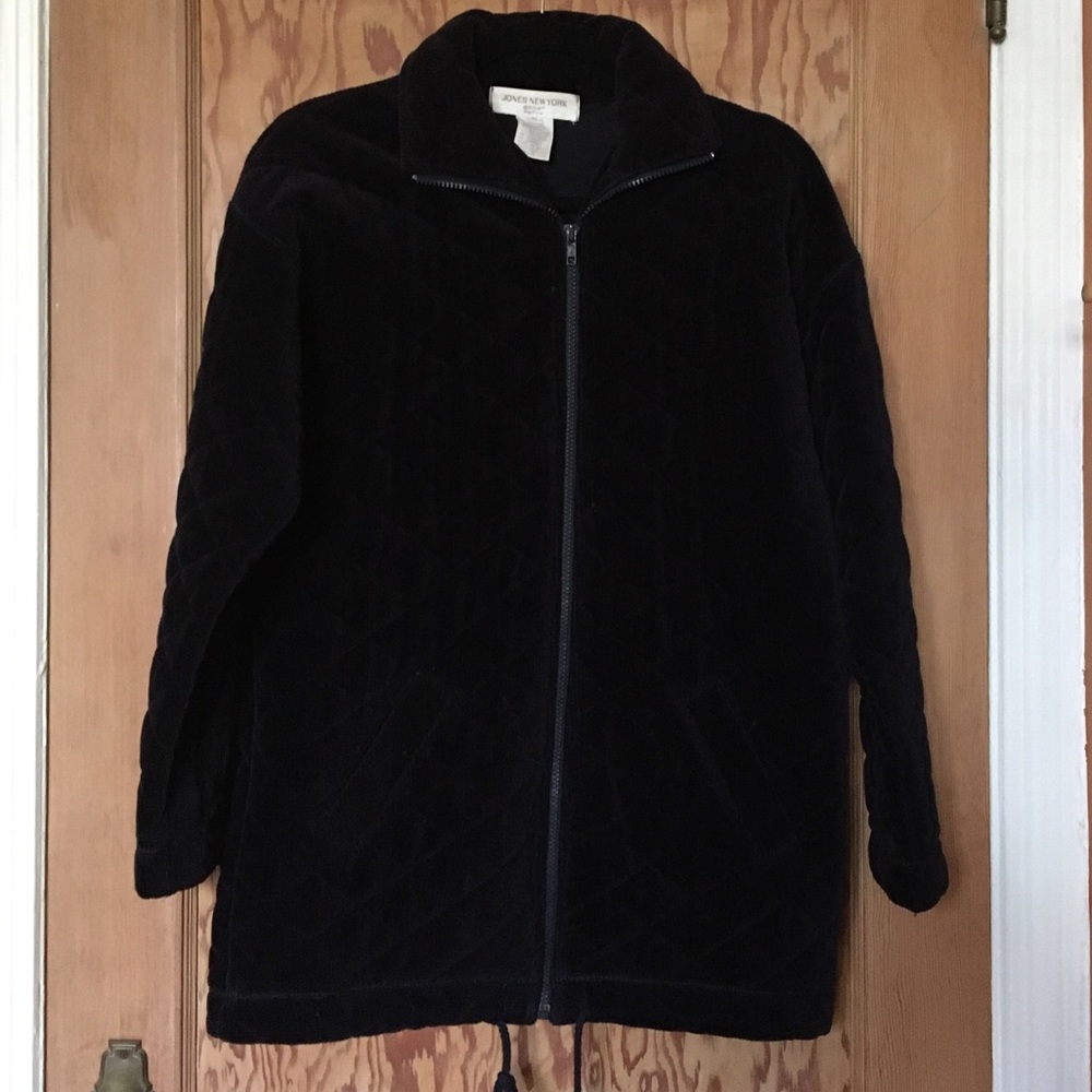 Dark blue padded coat
